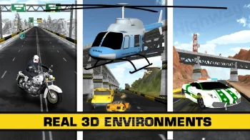 HIGHWAY CHASE DOWN 3D - скриншот 3