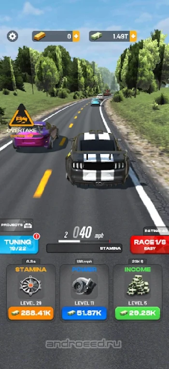 Highway Overtake - Car Racing - скриншот 1
