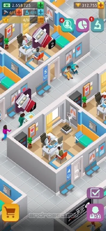 Hospital Empire Tycoon - Idle - скриншот 5