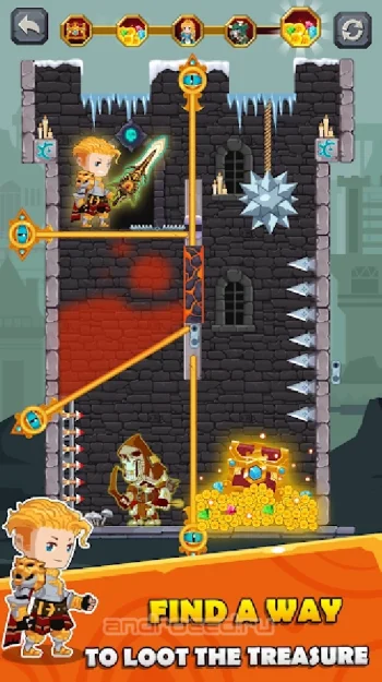 How to Loot - Pin Pull & Hero Rescue - скриншот 1