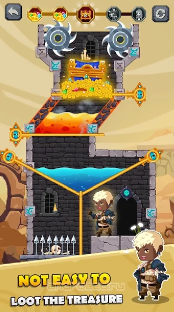 How to Loot - Pin Pull & Hero Rescue - скриншот 4