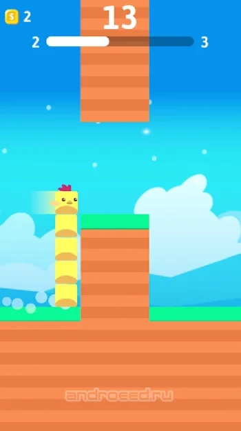 Hyper Casual Flying Birdie Game - скриншот 2