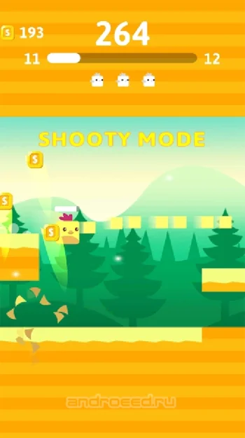 Hyper Casual Flying Birdie Game - скриншот 3
