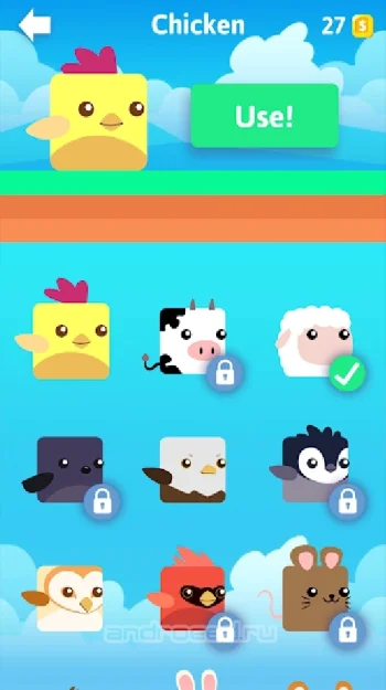 Hyper Casual Flying Birdie Game - скриншот 4