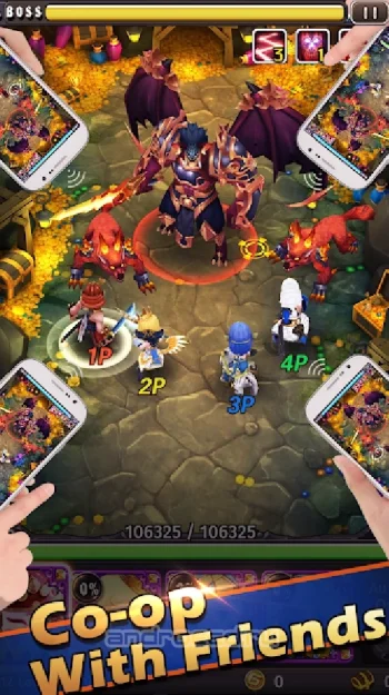 Hyper Heroes: Marble-Like RPG - скриншот 4