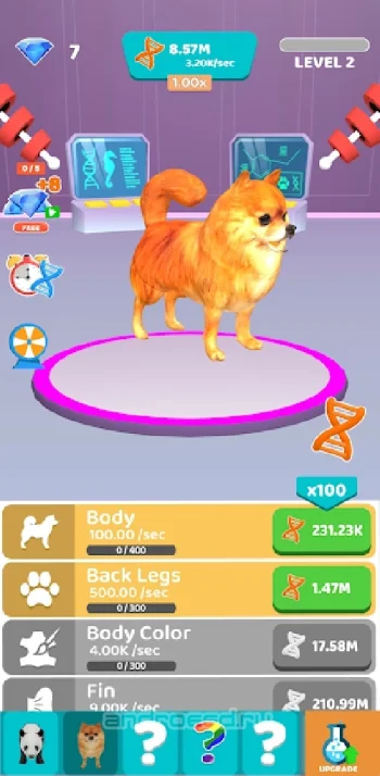 Idle Animal Evolution - скриншот 1