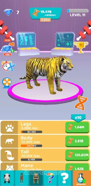 Idle Animal Evolution - скриншот 2
