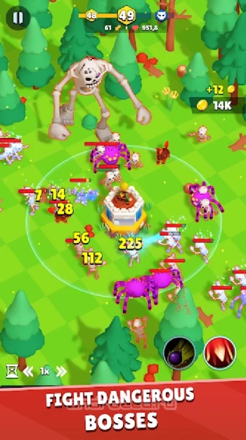 Idle Archer - Tower Defense - скриншот 1