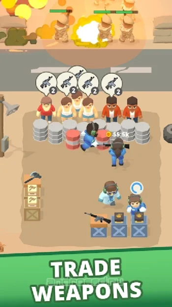 Idle Army: Trading Weapons - скриншот 2