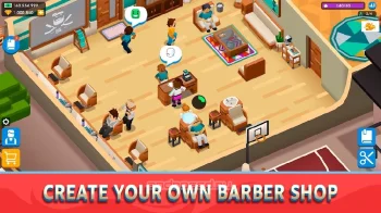Idle Barber Shop Tycoon - Business Management Game - скриншот 1