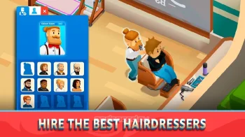 Idle Barber Shop Tycoon - Business Management Game - скриншот 2