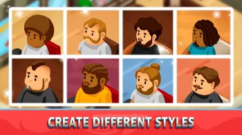 Idle Barber Shop Tycoon - Business Management Game - скриншот 3