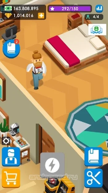 Idle Barber Shop Tycoon - Business Management Game - скриншот 5