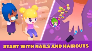Idle Beauty Salon: Парикмахерская и маникюр - скриншот 3