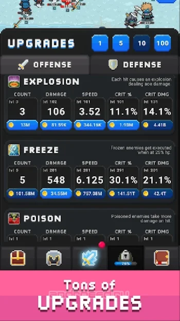 Idle Bounce Heroes - скриншот 3