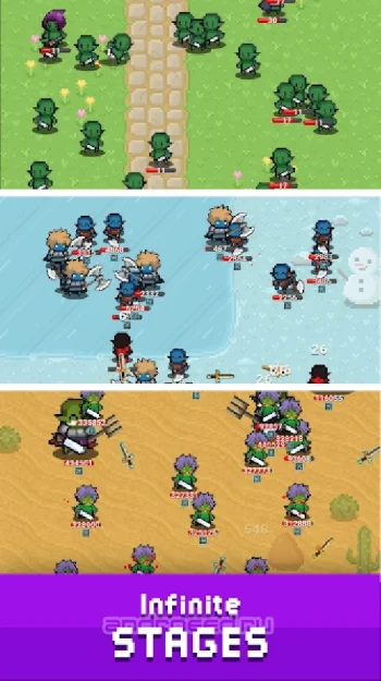 Idle Bounce Heroes - скриншот 4