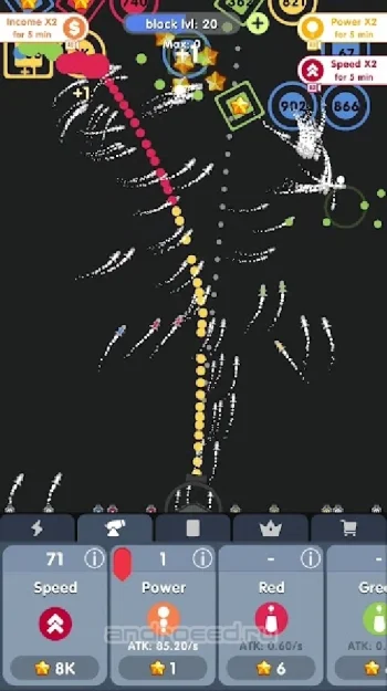 Idle Bubbles Cannon: Aim & Tap - скриншот 2