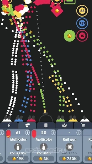 Idle Bubbles Cannon: Aim & Tap - скриншот 3