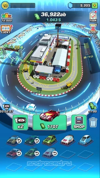 Idle Car Racing - скриншот 2
