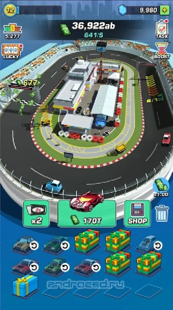 Idle Car Racing - скриншот 4