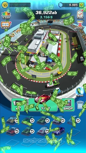 Idle Car Racing - скриншот 5