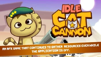 Idle Cat Cannon - скриншот 1