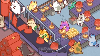 Idle Cat Tycoon : Furniture Craft Shop - скриншот 2