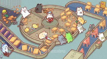 Idle Cat Tycoon : Furniture Craft Shop - скриншот 3