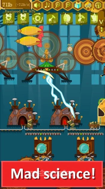 Idle Coin Factory: Incredible Steampunk Machines - скриншот 3