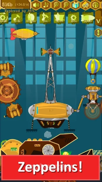 Idle Coin Factory: Incredible Steampunk Machines - скриншот 4