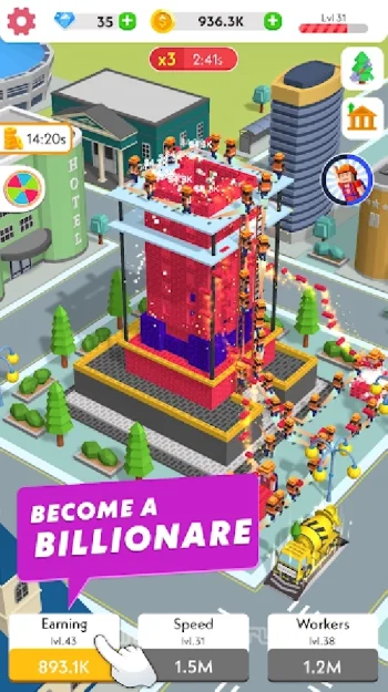 Idle Construction 3D - скриншот 1