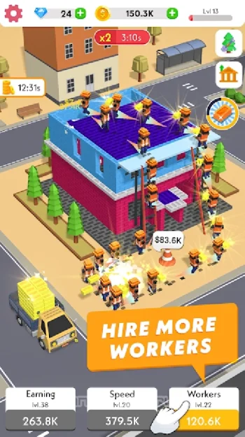 Idle Construction 3D - скриншот 3