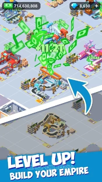 Idle Courier Tycoon - 3D Business Manager - скриншот 3