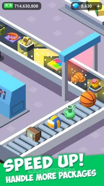 Idle Courier Tycoon - 3D Business Manager - скриншот 4