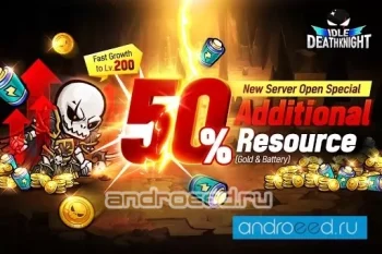 IDLE Death Knight - AFK RPG, idle games - скриншот 1