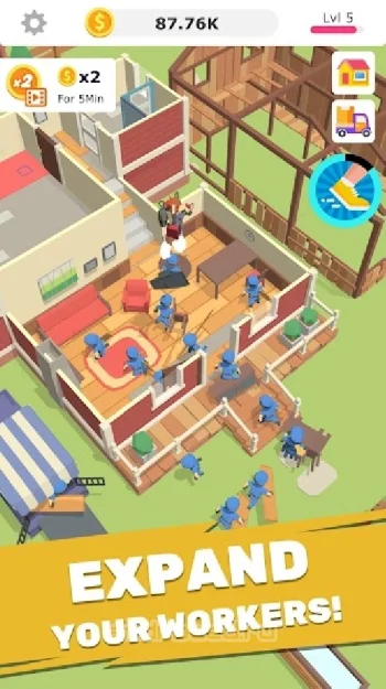 Idle Decoration Inc - Idle, Tycoon & Simulation - скриншот 2