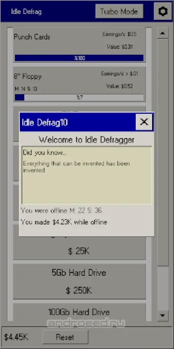 Idle Defrag - скриншот 3