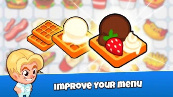 Idle Delivery Tycoon - Merge Restaurant Simulator - скриншот 3
