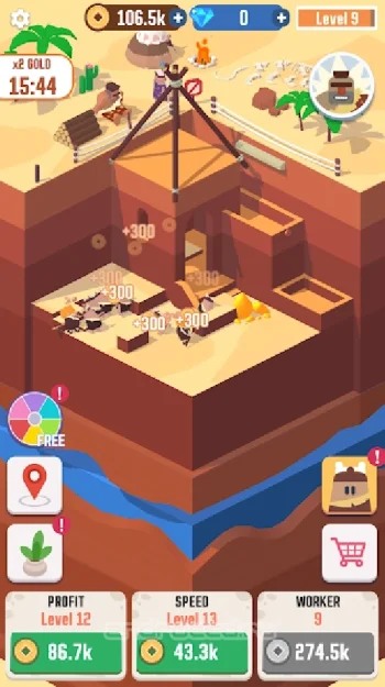 Idle Digging Tycoon - скриншот 2