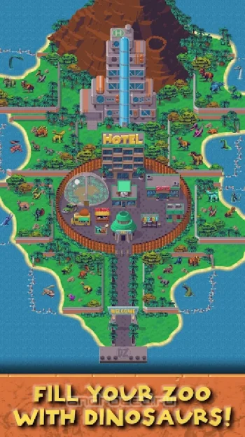 Idle Dino Zoo - скриншот 2