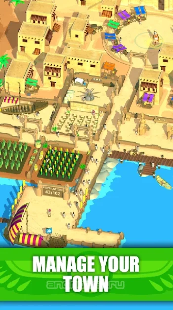 Idle Egypt Tycoon: Empire Game - скриншот 1