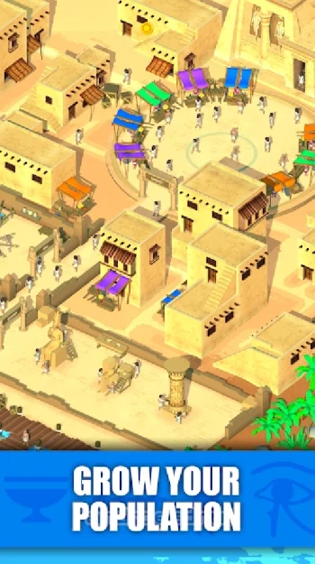 Idle Egypt Tycoon: Empire Game - скриншот 2