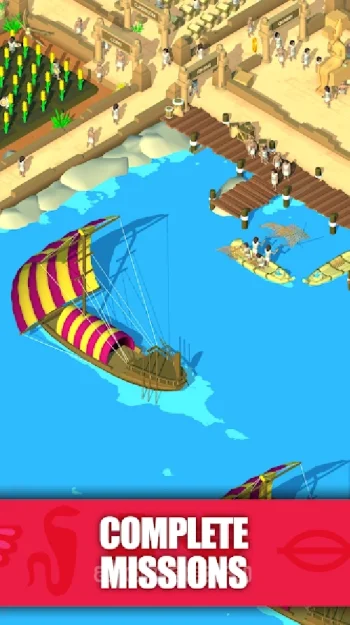 Idle Egypt Tycoon: Empire Game - скриншот 5