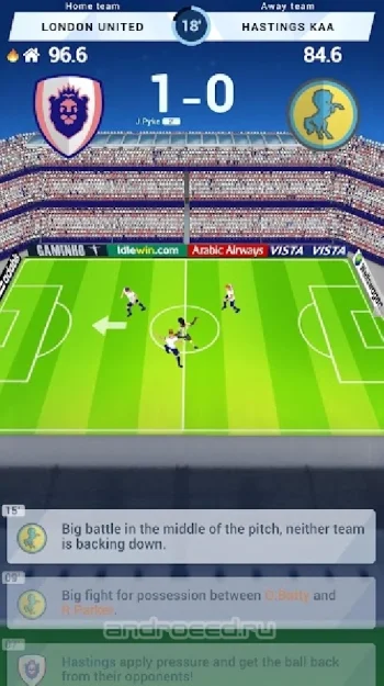 Idle Eleven: станьте футбольными миллионером - скриншот 2