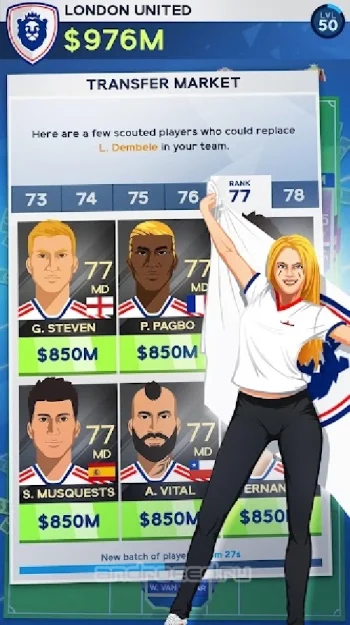 Idle Eleven: станьте футбольными миллионером - скриншот 4