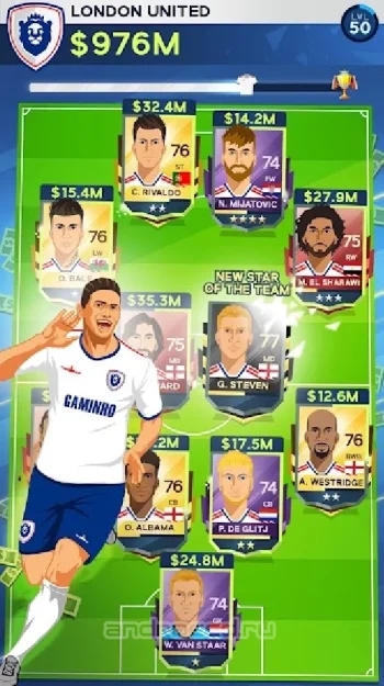 Idle Eleven: станьте футбольными миллионером - скриншот 5