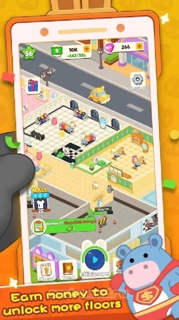 Idle Emporium Tycoon - Mall - скриншот 3