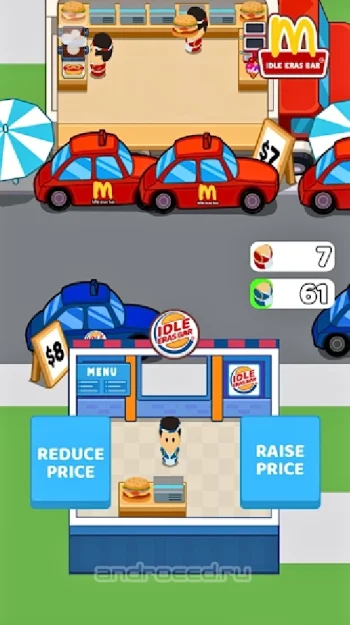 Idle Eras Bar: Food Tycoon - скриншот 2