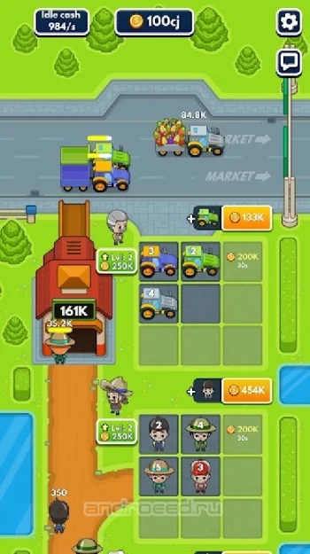 Idle Farm Tycoon - Merge Simulator - скриншот 5