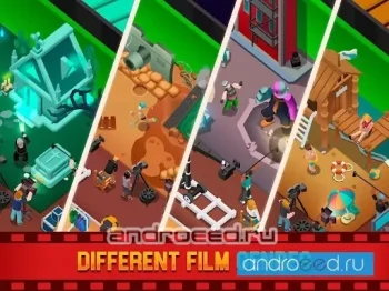 Idle Film Maker Empire Tycoon - скриншот 1